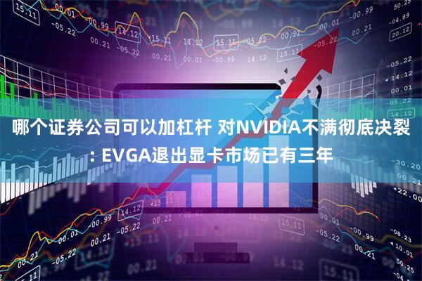 哪个证券公司可以加杠杆 对NVIDIA不满彻底决裂: EVGA退出显卡市场已有三年