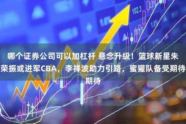 哪个证券公司可以加杠杆 悬念升级！篮球新星朱荣振或进军CBA，李祥波助力引路，蜜獾队备受期待